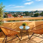 Apartment Vue Mer Panoramique, Entierement Renove, Parking Antibes